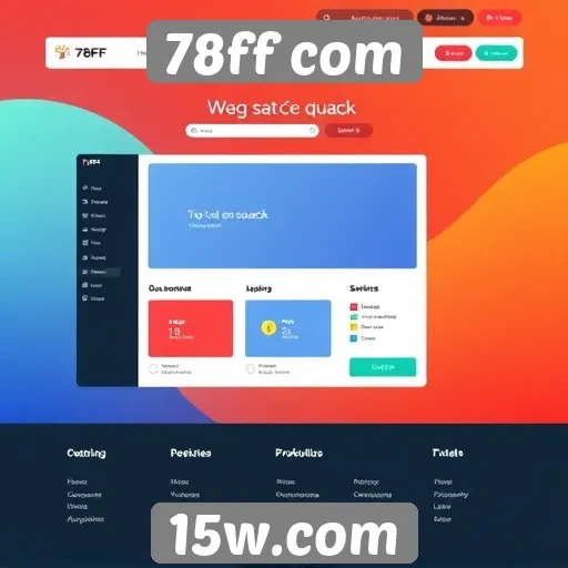 Interface do site 78ff com passa por reformulação