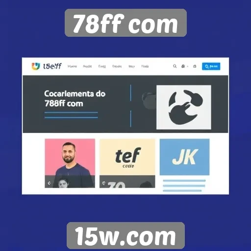 Navegação e usabilidade do site 78ff com